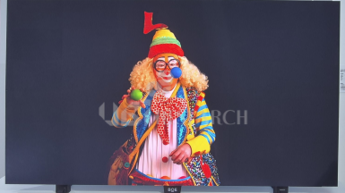 Exhibition displays at ICDT 2026 showcasing the commercialization of Micro-LED technology, featuring products from BOE, Tianma, and TCL CSOT.