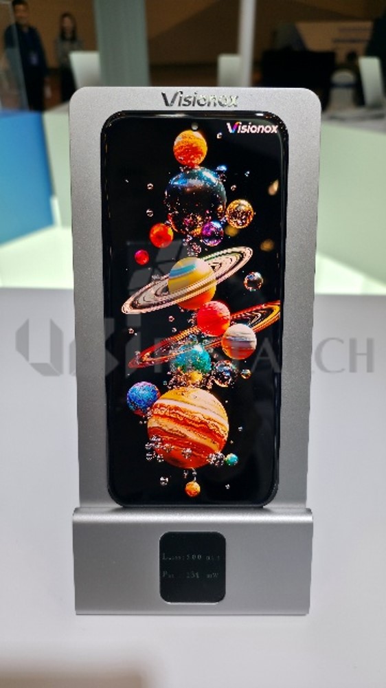 ICDTで公開されたVisionoxのpTSF構造ベースBT.2020 94%高効率AMOLED技術データ